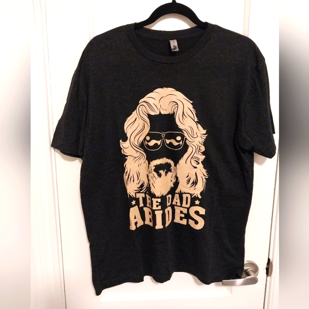 The Dad Abides Tee Sz L